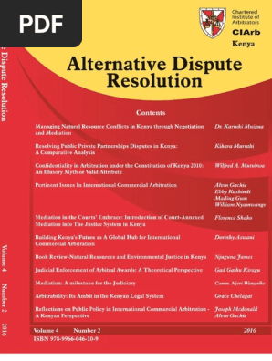 Judicial Enforcement Of Arbitral Awards Pdf Alternative Dispute Resolution Mediation