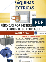 Pérdidas Por Histérisis y Por Corriente de Foucault PDF