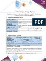Guía de actividades y rúbrica de evaluación - Paso 4 - Cualificar el proyecto de intervención pedagógica (1).docx