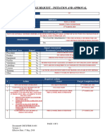 Change Request - Initiation and Approval: Yes (List The Attachments) :: No