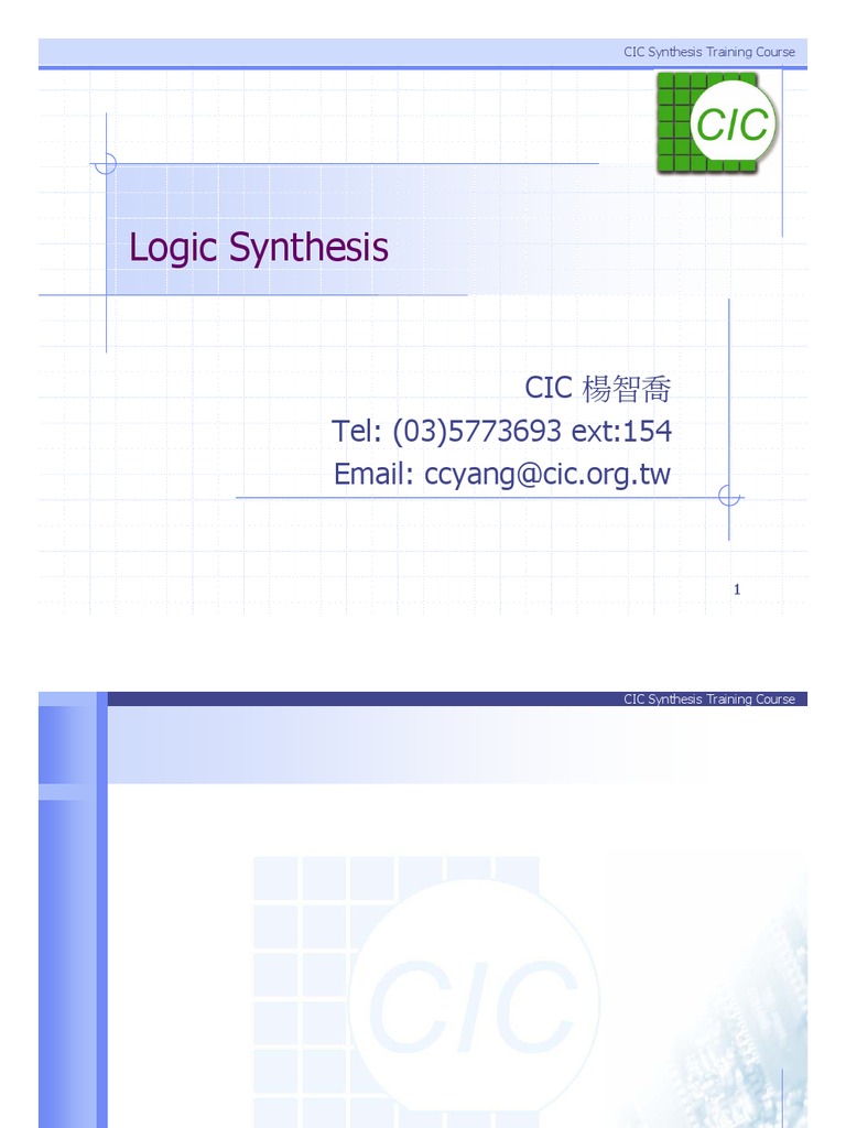 Synthesis Guide Very Good PDF Logic Synthesis Hardware Description Language