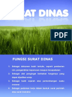 Penulisan Surat Dinas