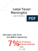 (Nelson Hour) Neonatal Fever - Meningitis