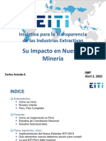 EITI y Minería Peru - IIMP020420