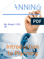 Intro to Planning: Meaning, Steps, Types, Importance & Limitations