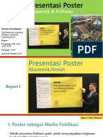 Presentasi Poster Akademik & Popular