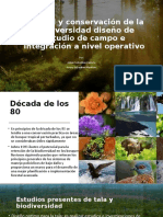 Natural y conservación de la biodiversidad diseño de