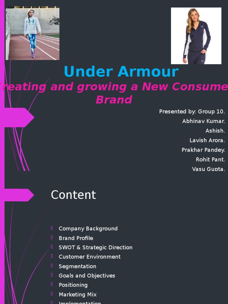 Armour: Creating and Growing A New Consumer Brand | PDF | Brand | Business