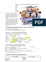 Test Unit 6 Reading Comprehension