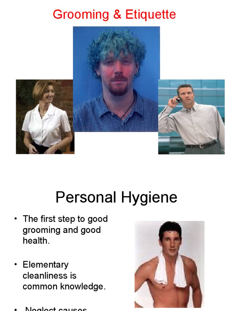 Grooming & Etiquette PDF Hygiene Shirt