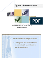Assessment of Learning 2 Chapter 2 1