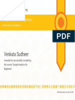 Venkata Sudheer: Analytics Academy