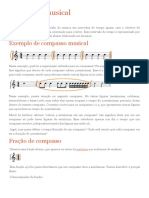 Compasso musical: divisão do tempo em música