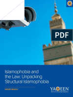 Islamophobia and The Law - Unpacking Structural Islamophobia PDF