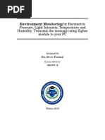 Environment Monitoring by Barometric