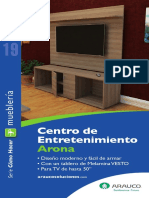 Mueble para TV Entretenimiento PDF