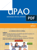 La comunicación no verbal: lenguaje del cuerpo