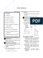 Polynomials: Variable