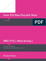 Presentasi Kasus - Dry Eyes - Dr. Meida - Dwi Prastyo - 20194010060