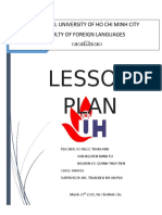 Lesson Plan: Industrial University of Ho Chi Minh City Faculty of Foreign Languages