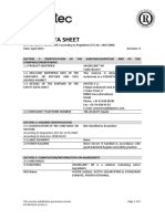 Safety Data Sheet: Section 1: Identification OF THE Substance/Mixture AND OF THE Company/Undertaking