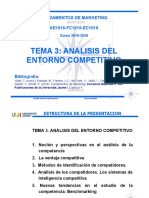 Análisis competidores marketing