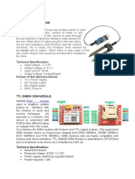 Soil Moisture Sensor: Technical Specifications