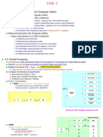 RISC vs CISC Characteristics