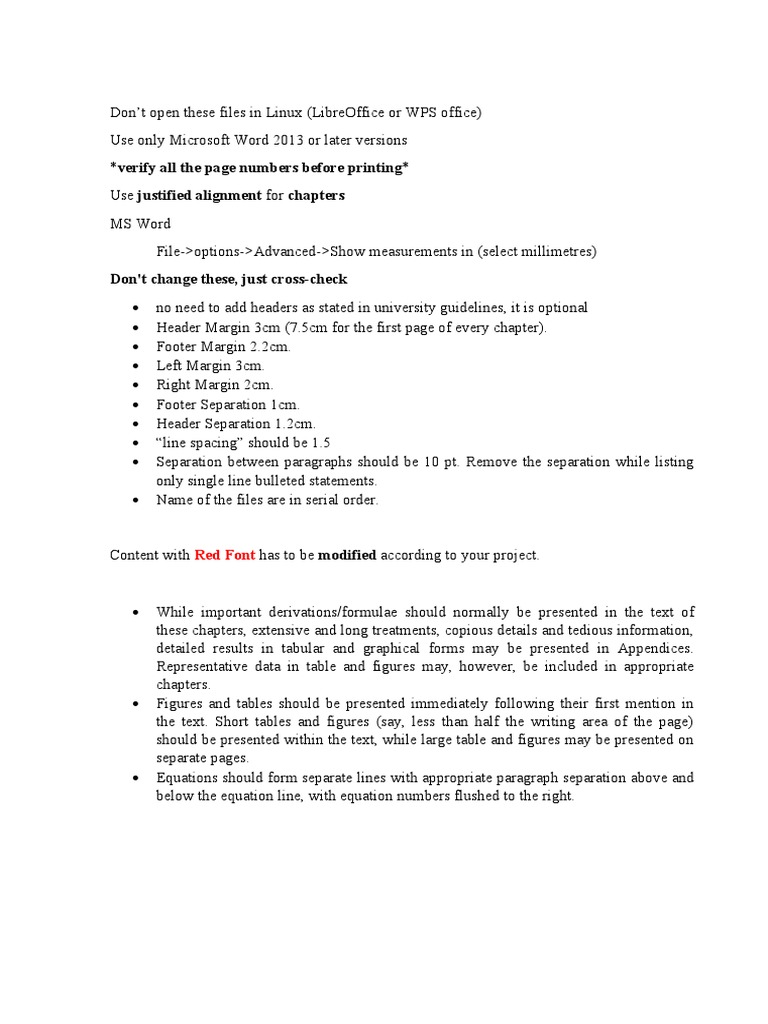 00 Important Instructions Pdf Microsoft Word Software