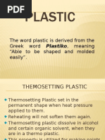 Thermosetting Plastic