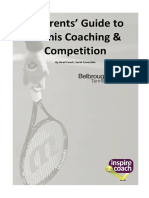 Parents Guide To Tennis Coaching