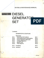 2D Diesel Generator Set Generator & Coupling PDF