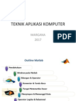 Teknik Aplikasi Komputer2017