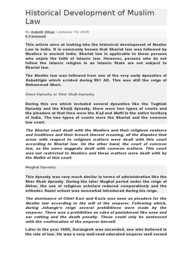 historical-development-of-muslim-law-pdf-sharia-shia-islam