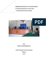 Arah Perkembangan Peradilan Tata Usaha N PDF