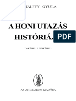 Antalffy Gyula A Honi Utazas Historiaja