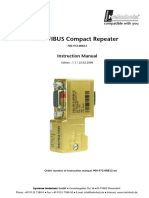 PROFIBUS Compact Repeater: Instruction Manual