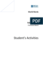 Student's Activities: World Words
