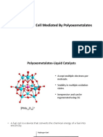 Biomass Fuel Cell Mediated by Polyoxometalates