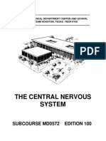  US Army Medical Course MD0572100 the Central Nervous System