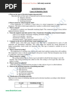 194 - EE6604 Design of Electrical Machines - Important Questions