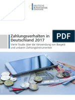 Bundesbank - 2017 - Zahlungsverhalten in Deutschland