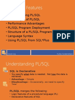 03a - PL-SQL Fundamentals I - Language Features
