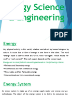 Intro To Energy Science & Engineering, Principles. Resources, History