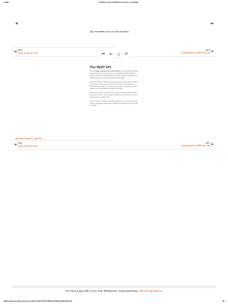 The REST API - Hands-On RESTful Web Services With Go - Second Edition ...