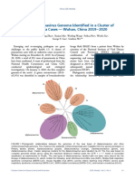 A Novel Coronavirus Genome Identified in A Cluster of Pneumonia Cases - Wuhan, China 2019 2020