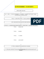 Single Punch Programming Flowcharts for CAD 2019