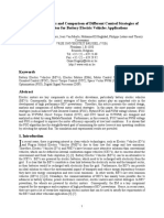 Control, Analysis and Comparison of Different Control Strategies of Electric Motor For Battery Electric Vehicles Applications