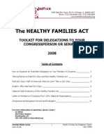 Healthy Families Act – Delegation Toolkit 