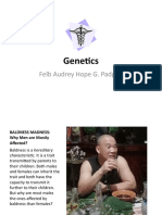 Genetics: Felb Audrey Hope G. Padpad